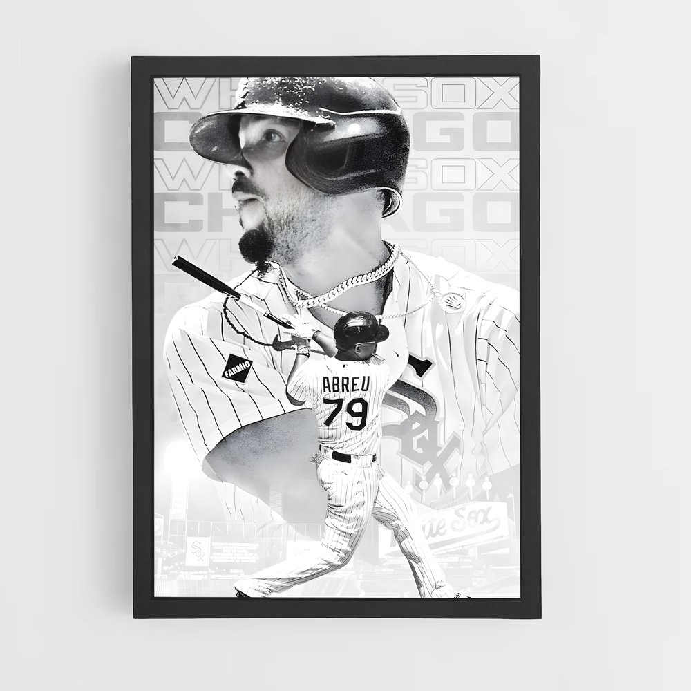 Poster Le Baroudeur du Diamant – affiche Baseball (vue 2)